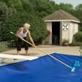 How to clean automatic pool covers?